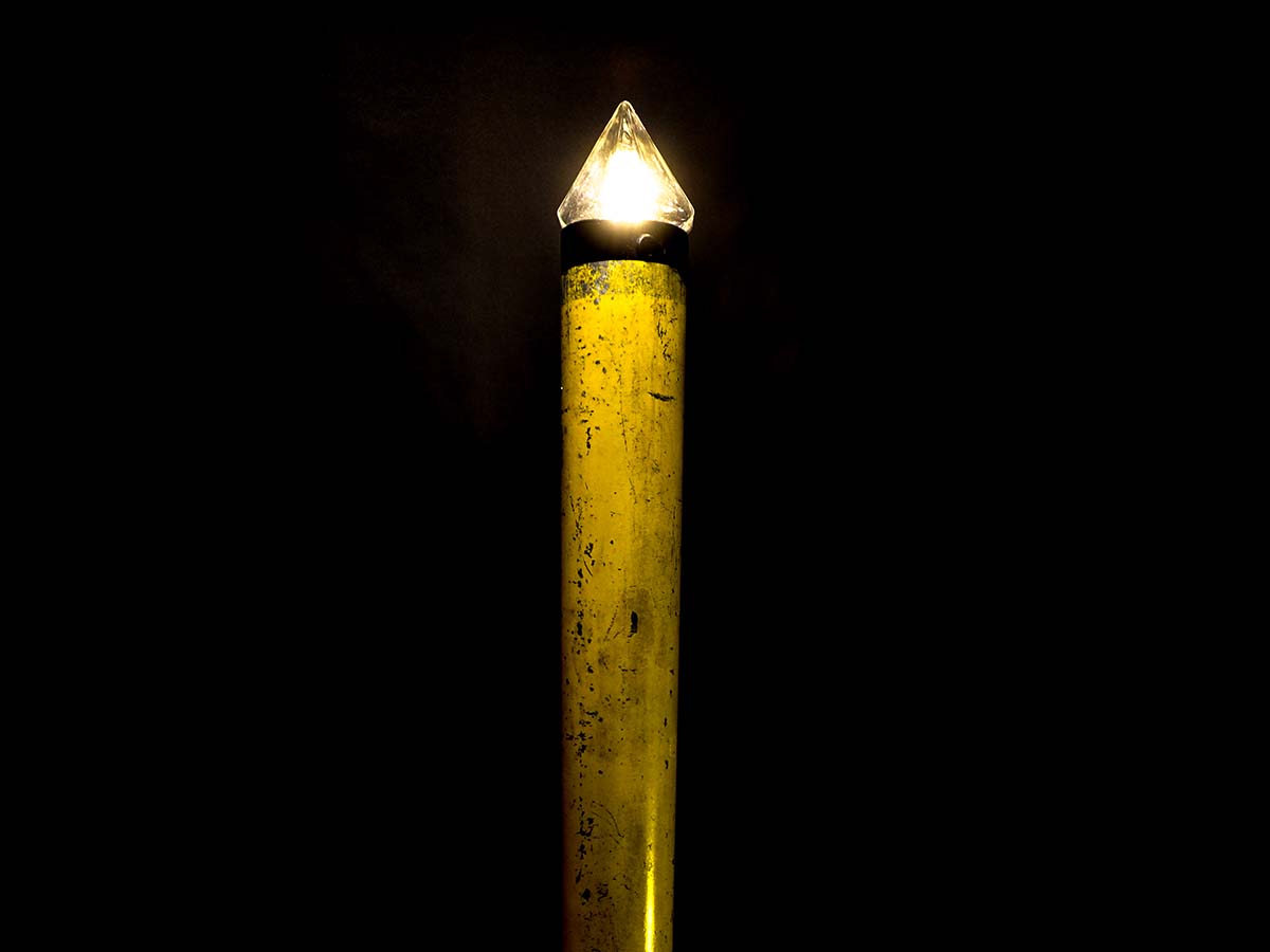 vintage rocket light